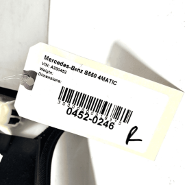 2007-2013 MERCEDES S550 W221 Right Passenger Side B Pillar Upper Trim Cover