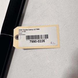 2018-2023 TOYOTA CAMRY Rear Driver Side Door Window Inner Weatherstrip Seal
