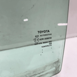 18-23 TOYOTA CAMRY REAR LEFT DRIVER SIDE DOOR WINDOW GLASS OEM