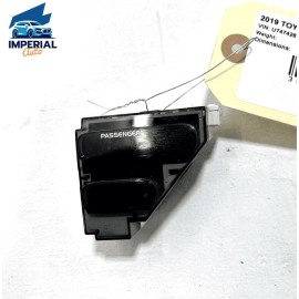 18-20 TOYOTA CAMRY DASH DASHBOARD PASSENGER BAG OFF SWITCH INDICATOR LAMP O