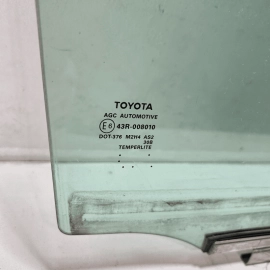 2018 - 2023 TOYOTA CAMRY REAR RIGHT PASSENGER SIDE DOOR WINDOW GLASS OEM