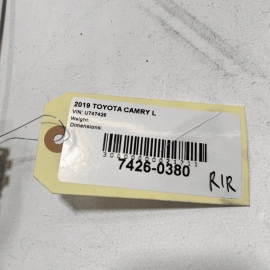 2018 - 2023 TOYOTA CAMRY REAR RIGHT PASSENGER SIDE DOOR LOCK LATCH ACTUATOR