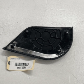 17-20 Tesla Model S Rear Passenger Side Door Panel Speaker Cover Grill Trim