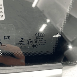 Rear Right Passenger Side Quarter Panel Window OEM Audi A5 S5 Sportback 201