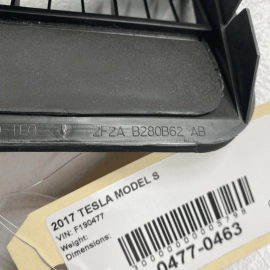 Tesla Model S Rear Bumper Side Quarter Air Extractor Vent Grille OEM 2012 -