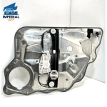 MERCEDES W221 S550 REAR LEFT DRIVER DOOR WINDOW REGULATOR & CARRIER OEM 200