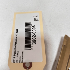 Rear Right Passenger Door Sill Scuff Plate Porsche Panamera 2010-2016 OEM