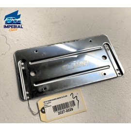 2007-12 Mercedes S550 Fastening Plate Trunk Lid License Plate Holder Bracke