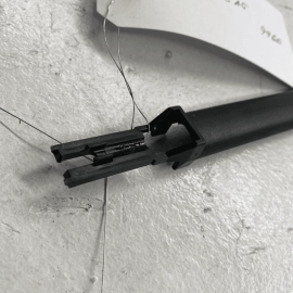 2012-2018 VOLKSWAGEN PASSAT REAR VIEW MIRROR LOWER TRIM COVER OEM 1T0857593