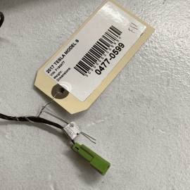 2017 - 2020 Tesla Model S Front Left Driver Seat Bolster Heated Trim Cushio