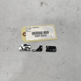 SCRATCHED! 2018-2023 GMC TERRAIN REAR LEFT SIDE QUARTER SLE LOGO EMBLEM OEM