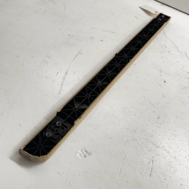 PORSCHE CAYENNE TRUNK LEFT SIDE QUARTER PANEL SHELF TRIM COVER (Beige) 2011 PORSCHE CAYENNE TRUNK LEFT SIDE QUARTER PANEL SHELF TRIM COVER (Beige) 2011