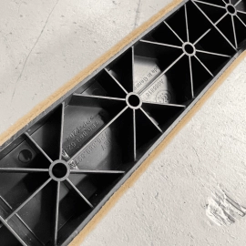 PORSCHE CAYENNE TRUNK LEFT SIDE QUARTER PANEL SHELF TRIM COVER (Beige) 2011 PORSCHE CAYENNE TRUNK LEFT SIDE QUARTER PANEL SHELF TRIM COVER (Beige) 2011