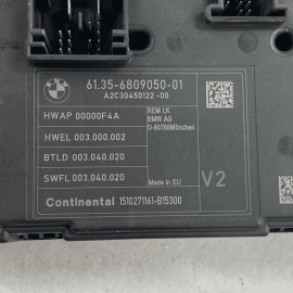 2013 - 2019 BMW GRAN COUPE 428I F36 REAR BODY CONTROL MODULE UNIT OEM