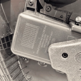 KIA RIO LX 2018-2023 REAR LEFT DRIVER SIDE INTERIOR DOOR PANEL TRIM COVER O