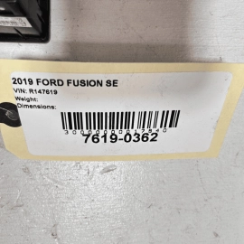 2020 FORD FUSION CENTER CONSOLE DUAL USB ADAPTER CHARGING PORT OEM