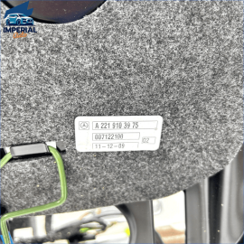 2007-2013 MERCEDES W221 S550 S600 FRONT LEFT LOWER SEAT RAIL TRACK FRAME AS