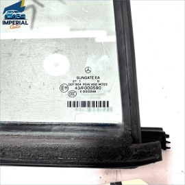 07-13 Mercedes S550 S600 Rear Right Passenger Side Door Quarter Glass Windo