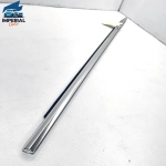 07-13 MERCEDES S550 W221 FRONT PASSENGER DOOR WINDOW MOLDING WEATHERSTRIP O