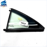2007-13 MERCEDES S550 REAR LEFT DRIVER SIDE DOOR QUARTER WINDOW FIXED GLASS