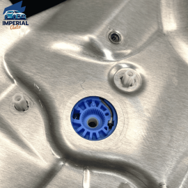 07-13 MERCEDES S550 W221 REAR LEFT DRIVER DOOR WINDOW REGULATOR & CARRIER O