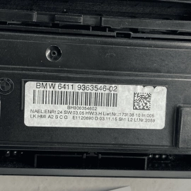 13-19 BMW 428i F36 DASH RADIO AC HEATER CONTROL SWITCH PANEL OEM 6131681418