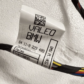 2017-2020 BMW M240XI A/C HEATER BLOWER MOTOR ACTUATOR WIRING HARNESS OEM