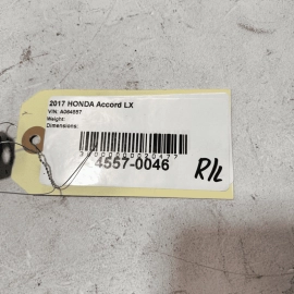 2018-2020 HONDA ACCORD REAR LEFT DRIVER SIDE DOOR HINGE CHECK STRAP STOPPER