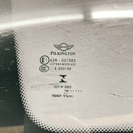 MINI COOPER COUNTRYMAN R60 11-16 REAR LEFT DRIVER SIDE QUARTER GLASS WINDOW
