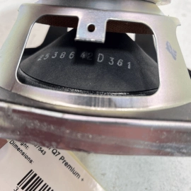 2017-2023 AUDI Q7 PREMIUM PLUS FRONT DOOR SUBWOOFER SPEAKER OEM