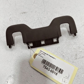 17-19 AUDI Q7 PREMIUM FRONT LEFT DRIVER SEAT HEADREST BRACKET INNER COVER O 17-19 AUDI Q7 PREMIUM FRONT LEFT DRIVER SEAT HEADREST BRACKET INNER COVER O