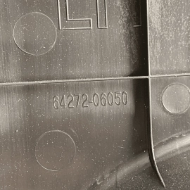 REAR LEFT PARTITION PANEL TRIM COVER OEM 2018-2023 TOYOTA CAMRY XSE SE XLE 