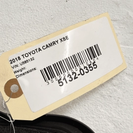 2018 - 2023 Toyota Camry XSE AC & Heater Assembly Grommet Seal Black OEM