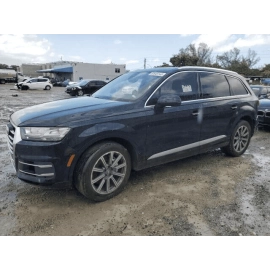 AUDI Q7 PREMIUM 2017-19 REAR 2ND ROW CENTER MIDDLE SEAT COMPLETE & HEADREST