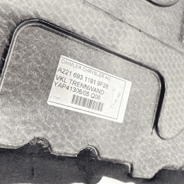 07-13 MERCEDES S600 W221 REAR TRUNK COMPARTMENT CARPET FLOOR COVER PANEL OE