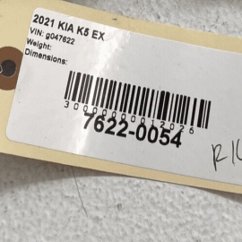 KIA K5 2021 - 2023 REAR LEFT DRIVER SIDE EXTERIOR DOOR HANDLE BASE BRACKET 