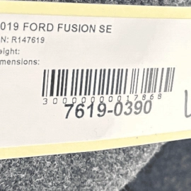 FORD FUSION 2013-2020 REAR LEFT DRIVER SIDE TRUNK QUARTER TRIM PANEL COVER  FORD FUSION 2013-2020 REAR LEFT DRIVER SIDE TRUNK QUARTER TRIM PANEL COVER