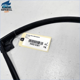 2007-2013 MERCEDES S550 REAR LEFT DOOR DRIVER SIDE UPPER WEATHER STRIP SEAL