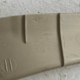 2012-2022 VOLKSWAGEN PASSAT FRONT LEFT LOWER A PILLAR COVER TRIM BEIGE OEM 