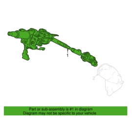 Manual Adjust Steering Column Acura TLX 2018-2020 OEM