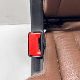 AUDI Q7 PREMIUM REAR LEFT DRIVER SIDE SEAT COMPLETE & HEADREST 17-19 OEM