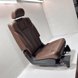 AUDI Q7 PREMIUM REAR RIGHT PASSENGER SIDE SEAT COMPLETE & HEADREST 17-19 OE