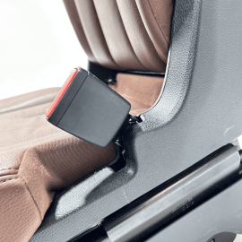 AUDI Q7 PREMIUM REAR RIGHT PASSENGER SIDE SEAT COMPLETE & HEADREST 17-19 OE