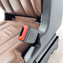 AUDI Q7 PREMIUM REAR RIGHT PASSENGER SIDE SEAT COMPLETE & HEADREST 17-19 OE