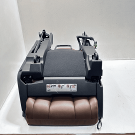 AUDI Q7 PREMIUM REAR RIGHT PASSENGER SIDE SEAT COMPLETE & HEADREST 17-19 OE