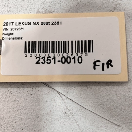 LEXUS NX200T 2015-2017 NX300H FRONT PASSENGER SIDE DOOR HANDLE COVER CAP OE