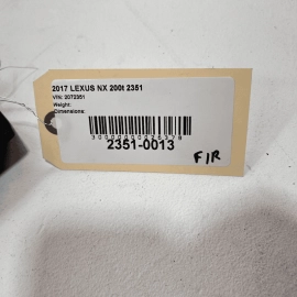 LEXUS NX200T 2015-2017 FRONT PASSENGER SIDE DOOR SILL SCUFF PLATE TRIM COVE LEXUS NX200T 2015-2017 FRONT PASSENGER SIDE DOOR SILL SCUFF PLATE TRIM COVE