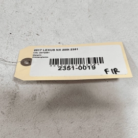 LEXUS NX200T 2015-2017 NX300H FRONT PASSENGER SIDE DOOR LOCK UNLOCK SWITCH 