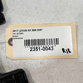 2015-2021 LEXUS NX200T REAR PASSENGER SIDE ROOF GRAB GRIP HANDLE OEM