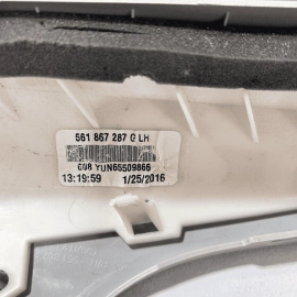 2013-2022 VOLKSWAGEN PASSAT REAR LEFT QUARTER UPPER TRIM PANEL COVER OEM